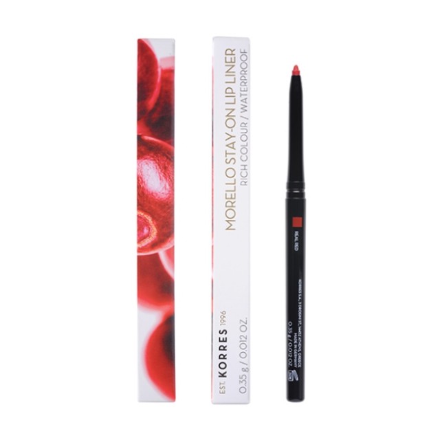 Korres Morello Stay-On Lip Liner 02 Real Red 0.35gr product photo