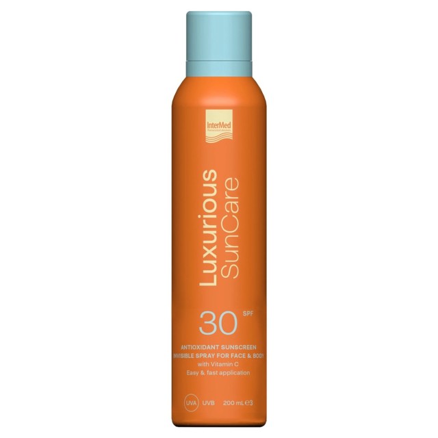 Luxurious Suncare Antioxidant Sunscreen Invisible Spray Spf30, 200ml product photo