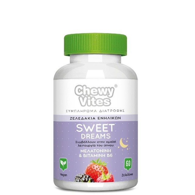 Vican Chewy Vites Adults Sweet Dreams 60 Ζελεδάκια Ενηλίκων product photo