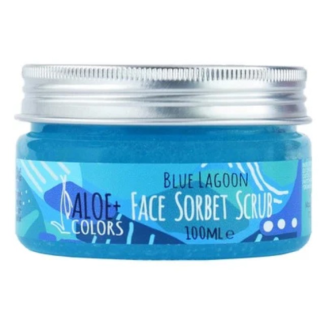 Aloe+ Colors Blue Lagoon Sorbet Face Scrub 100ml product photo