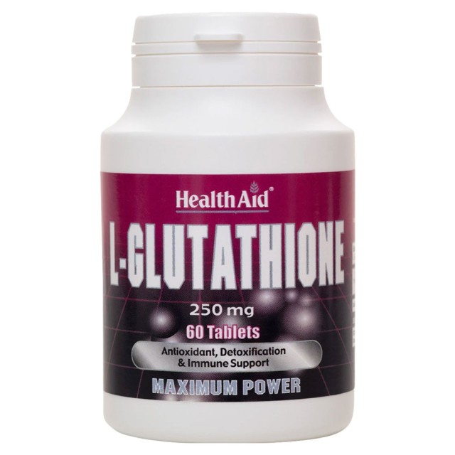 Health Aid L-Glutathione 250mg 60tabs product photo