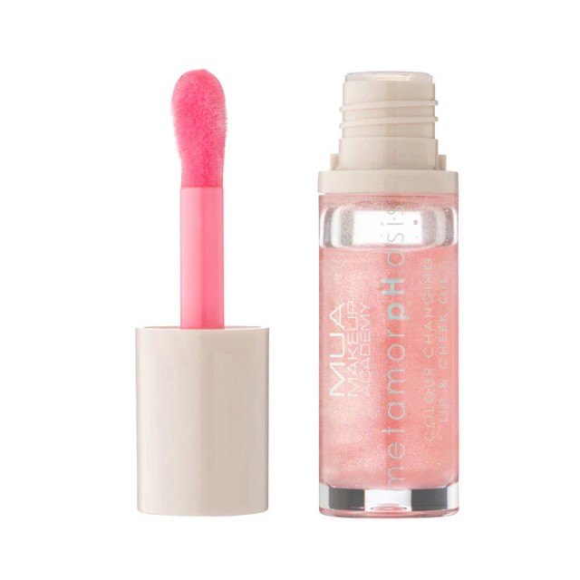MUA Lip & Cheek Oil Birthday Cake Ροζ με Ασημί για Χείλη - Μάγουλα 7ml product photo