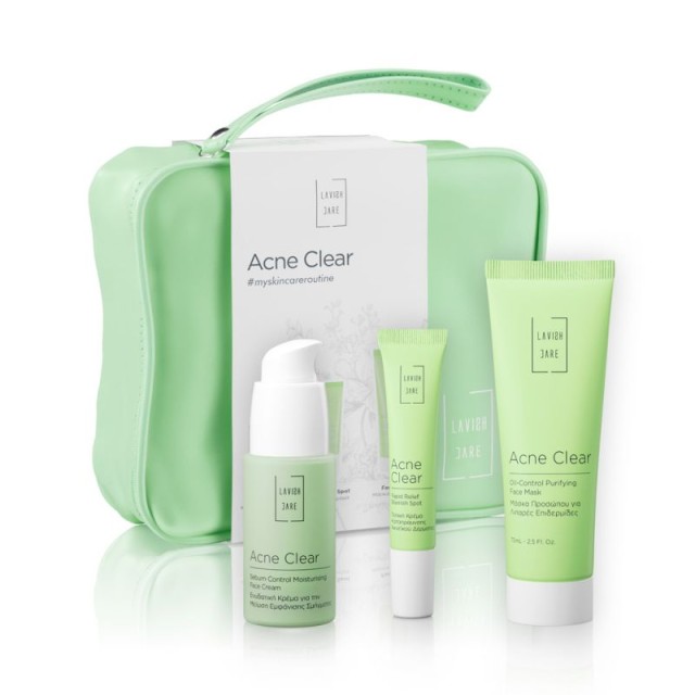 Lavish Care Promo Acne Clear Sebum Control Moisturising Face Cream 30ml & Rapid Relief Blemish Spot Gel 15ml & Oil Control Purifying Face Mask 75ml product photo
