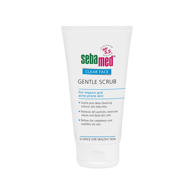 Sebamed Clear Face Gentle Scrub 150 ml product photo