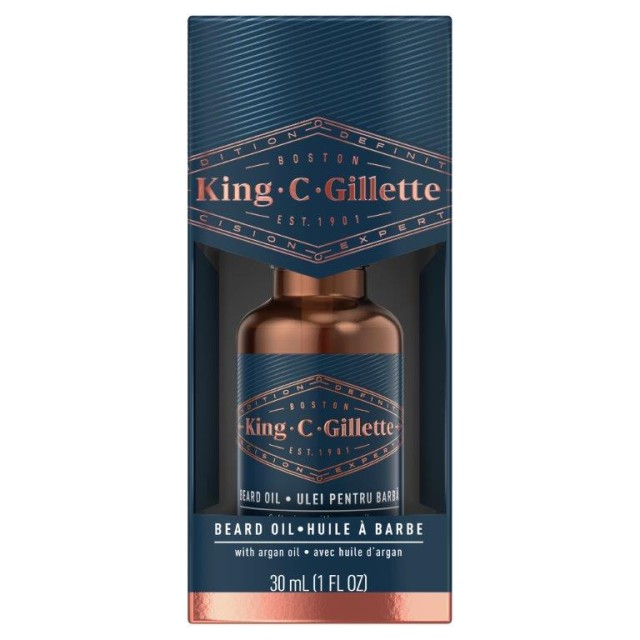 Gillette King C Ανδρικό Λάδι Περιποίησης Για Γένια 30 ml product photo