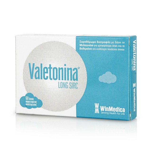 WinMedica Valetonina Συμπλήρωμα Διατροφής Για Την Καταπολέμηση Της Αϋπνίας 60 tabs product photo