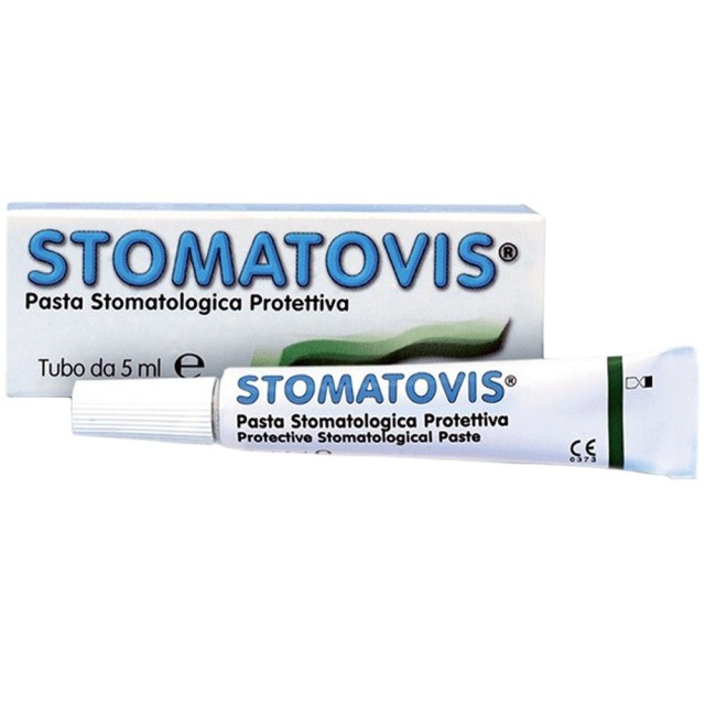 PharmaQ Stomatovis Protective Paste Προστατευτική Στοματική Πάστα για Άφθες 5ml product photo
