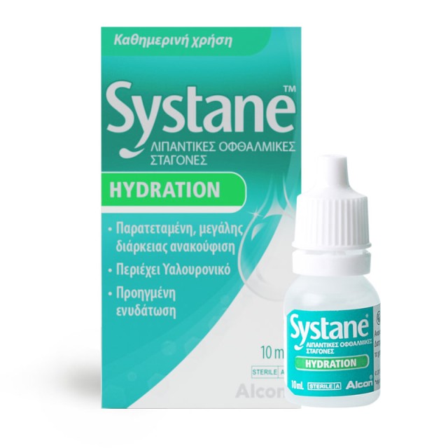 Systane Hydration Λιπαντικές Οφθαλμικές Σταγόνες 10 ml product photo