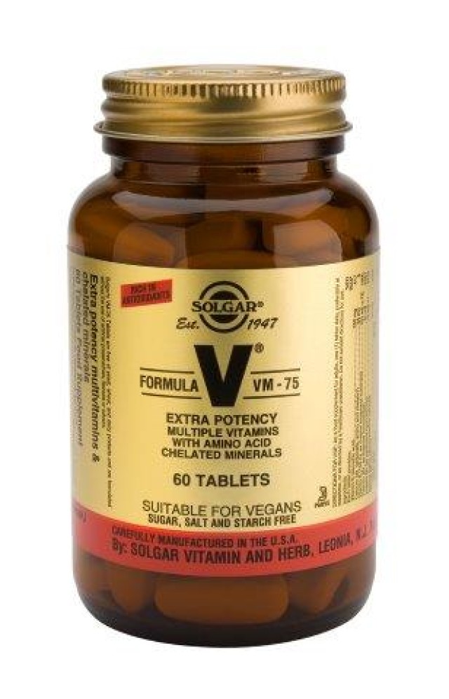 Solgar Formula Vm 75 60 Tabs product photo