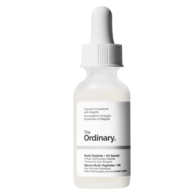 The Ordinary Multi-Peptide + HA Face Serum Ενυδατικός Ορός με Υαλουρονικό Οξύ 30ml product photo