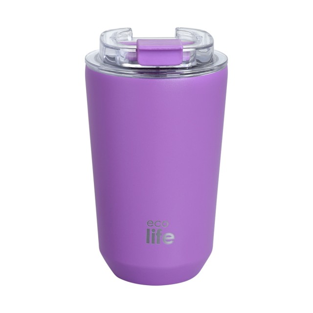 Ecolife Coffee Cup Ποτήρι Θερμός Pure Purple 370ml product photo