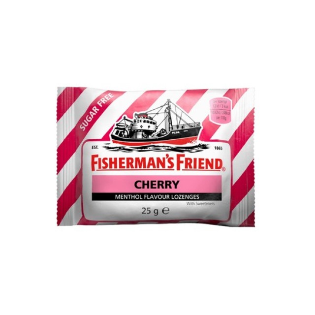 Fishermans Friend Καραμέλες με Κεράσι & Άρωμα Μινθόλης Χωρίς Προσθήκη Ζάχαρης 25gr product photo