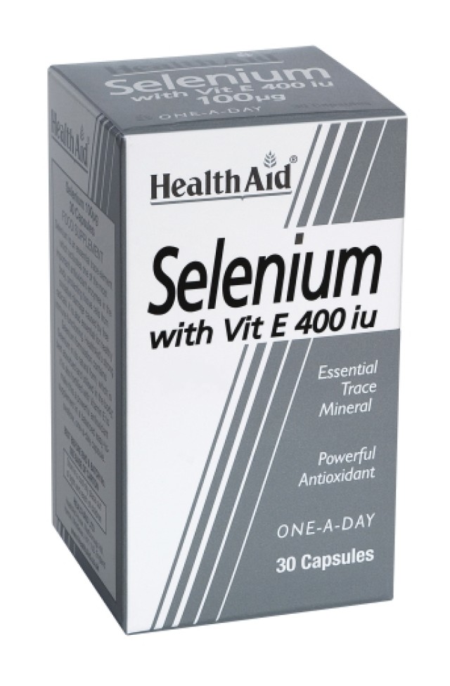 Health Aid Selenium With Vit Ε 400iu 30 caps product photo