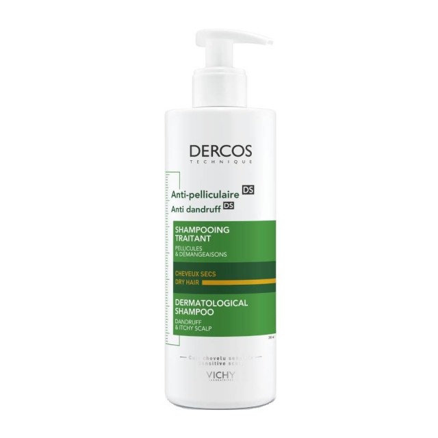 Vichy Promo Dercos Anti-dandruff Shampoo 390 ml - Dry Hair  -20% product photo