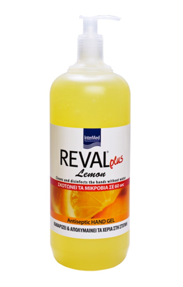 Intermed Reval Plus Hand Gel Lemon 1 lt product photo
