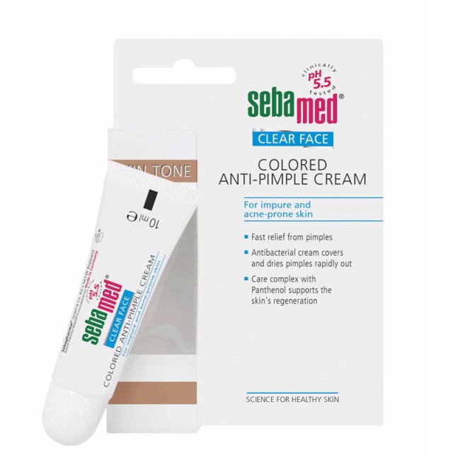 Sebamed Clear Face Colored Anti-Pimple Cream 10 ml product photo