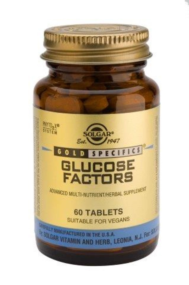 Solgar Glucose Factors 60 Tabs product photo