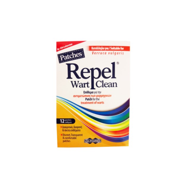 Unipharma Repel Wart Clean 12 paches product photo