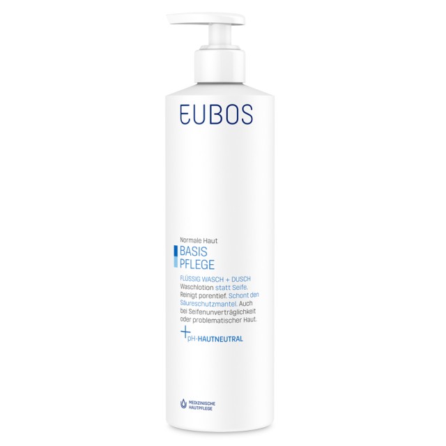 Eubos Blue Liquid Washing Emulsion 400 ml product photo