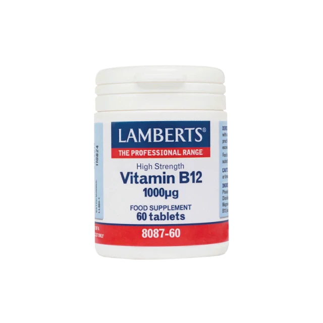 Lamberts B-12 1000Mcg 60 Ταμπλέτες (Methilcobalamin) product photo