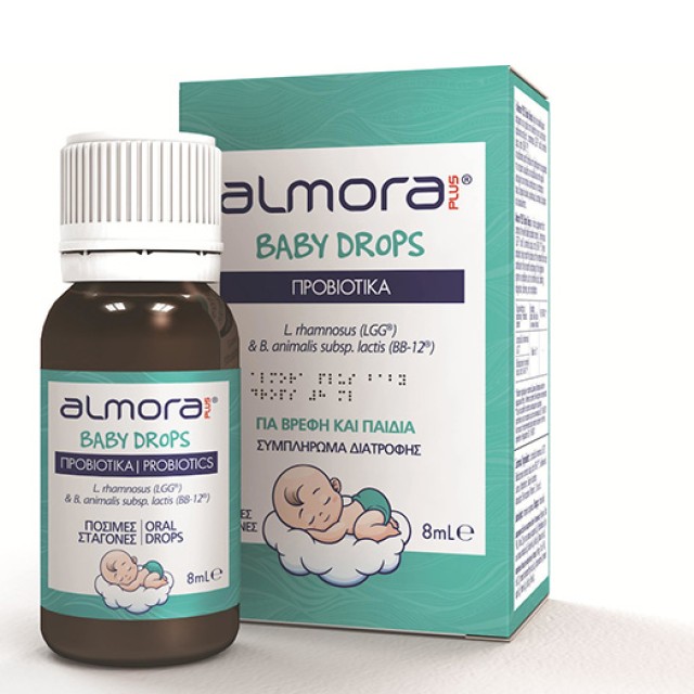 Elpen Almora Plus Probiotics Baby Drops 8ml product photo