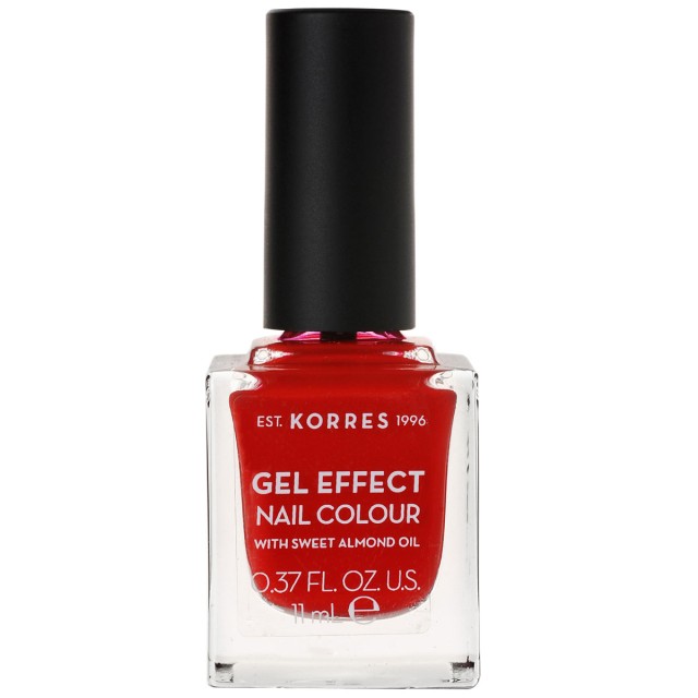 Korres Gel Effect Nail Colour 53 Royal Red Βερνίκι Νυχιών 11ml product photo