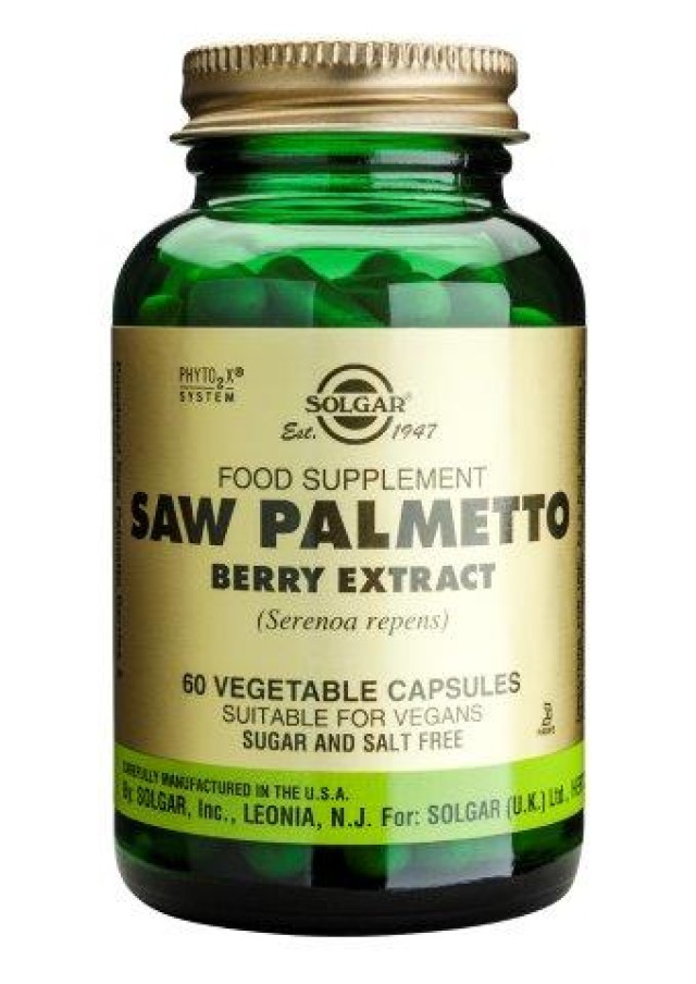 Solgar Saw Palmetto Berry Extract 60 Veg.Caps product photo