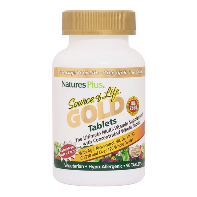 Natures Plus Source Of Life Gold 90tabs product photo