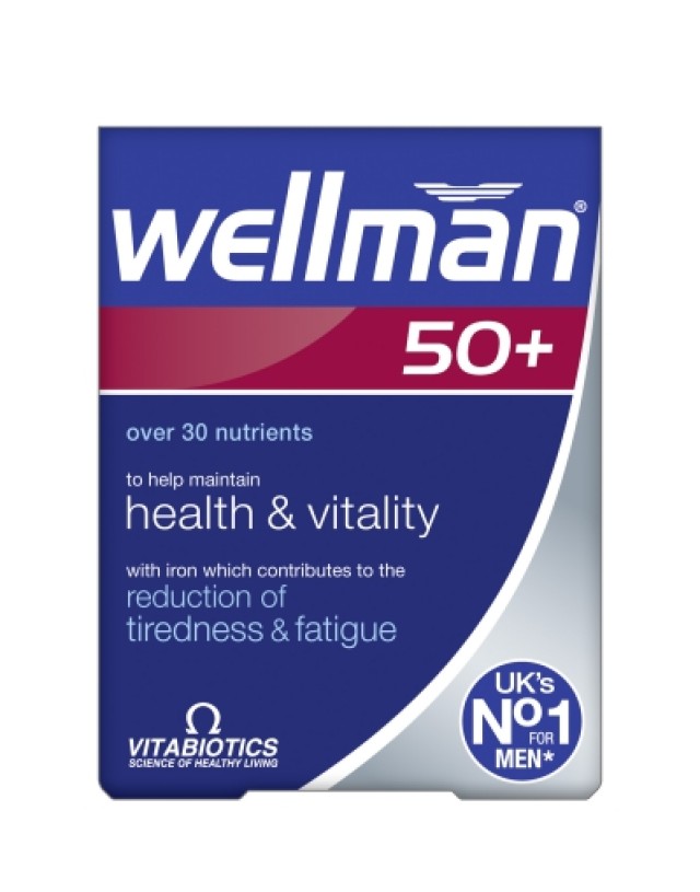 Vitabiotics Wellman 50+ 30 tabs product photo