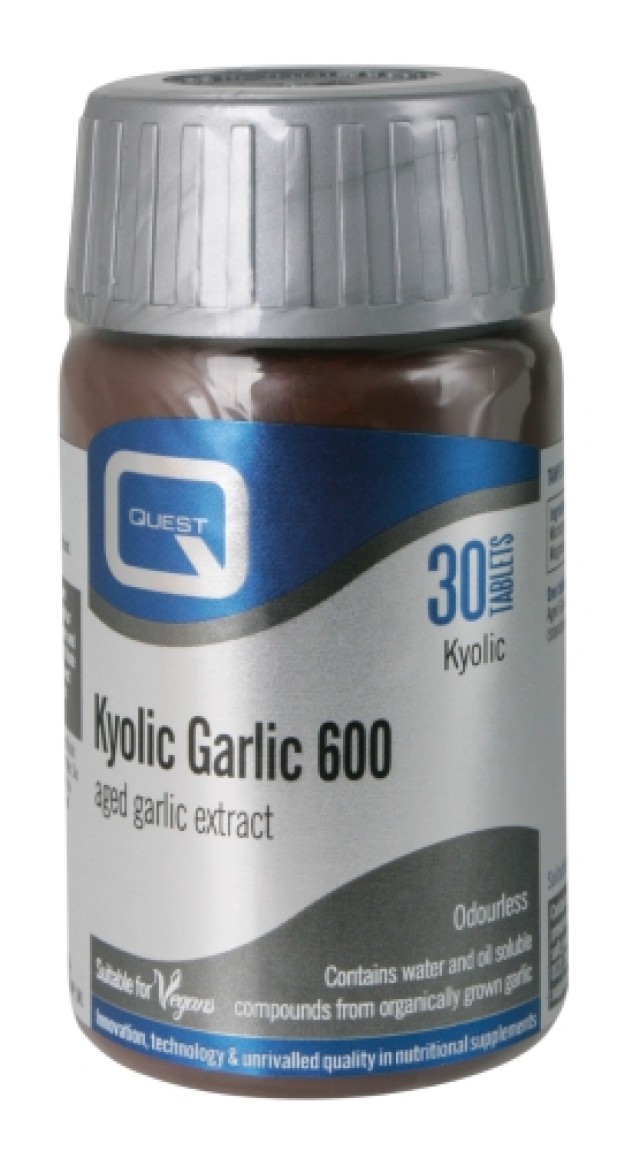 Quest Kyolic Garlic 600 mg 30 tabs Extract product photo