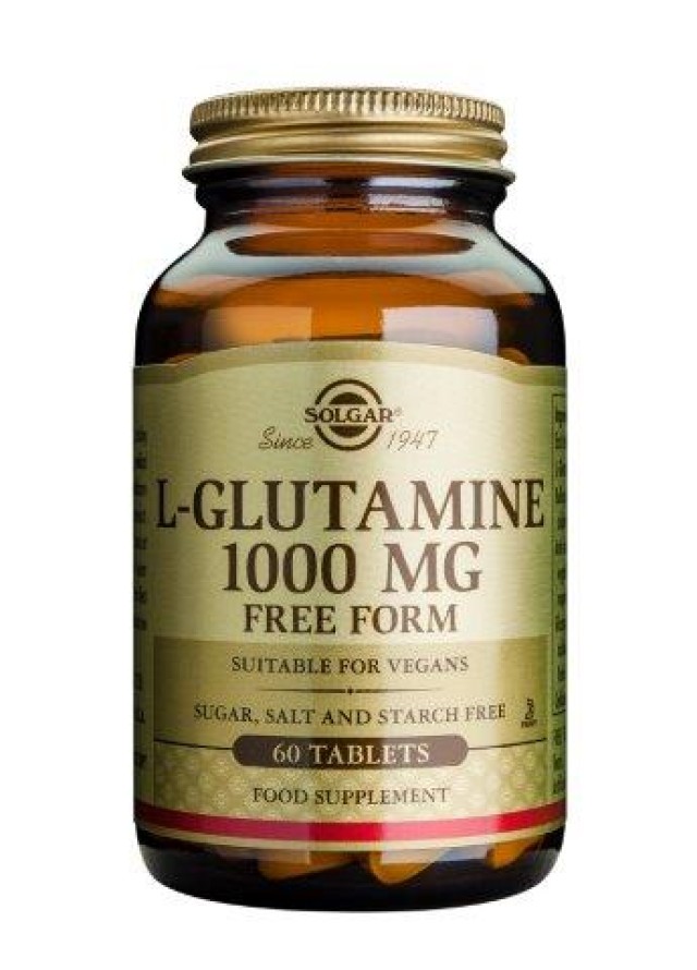 Solgar L-Glutamine 1000 mg 60 Tabs product photo