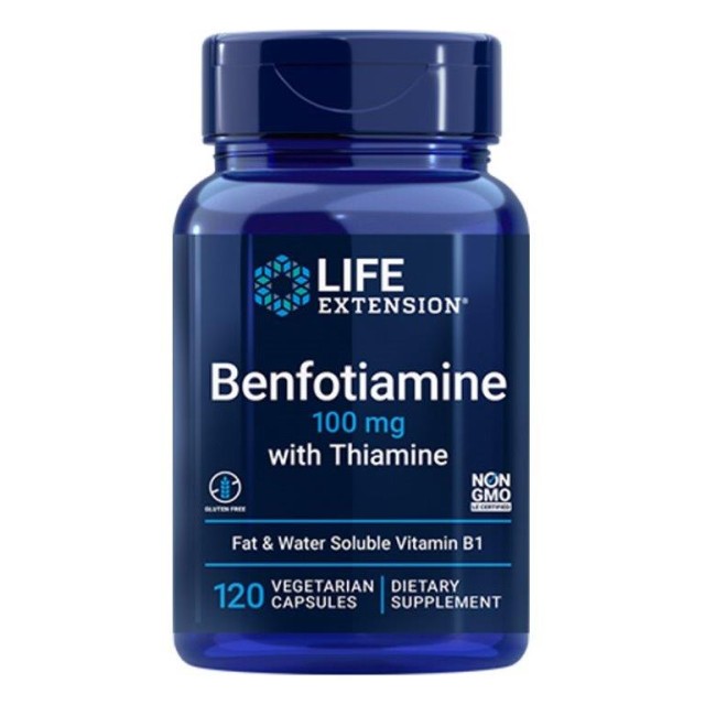 Life Extension Benfotiamine 100 mg 120 veg. caps product photo