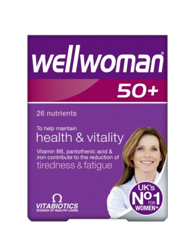 Vitabiotics Wellwoman 50+ 30 tabs product photo