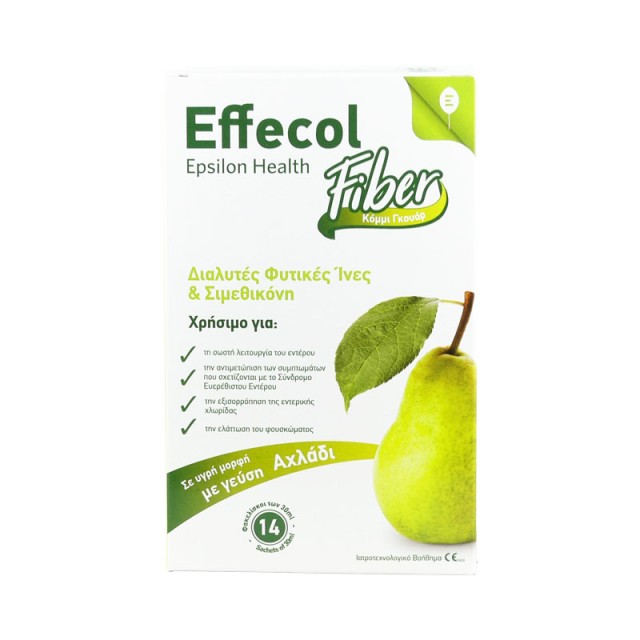 Epsilon Health Effecol Fiber Με Γεύση Αχλάδι 14 Φακελίσκοι product photo