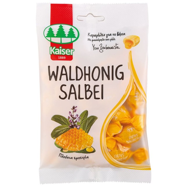 Kaiser Waldhonig Salbei Καραμέλες Με Φασκόμηλο & Μέλι 90gr product photo