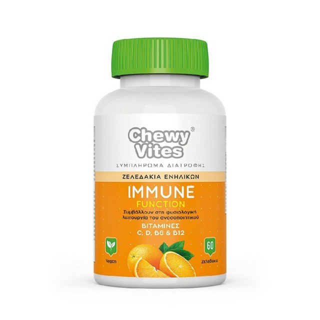 Vican Chewy Vites Adults Immune Function 60 Ζελεδάκια Ενηλίκων product photo