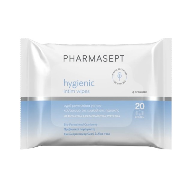 Pharmasept Hygienic Intim Wipes 20τεμ product photo