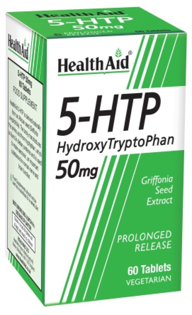 Health Aid 5-HTP Hydroxy Tryptophan 50 mg 60 tabs product photo