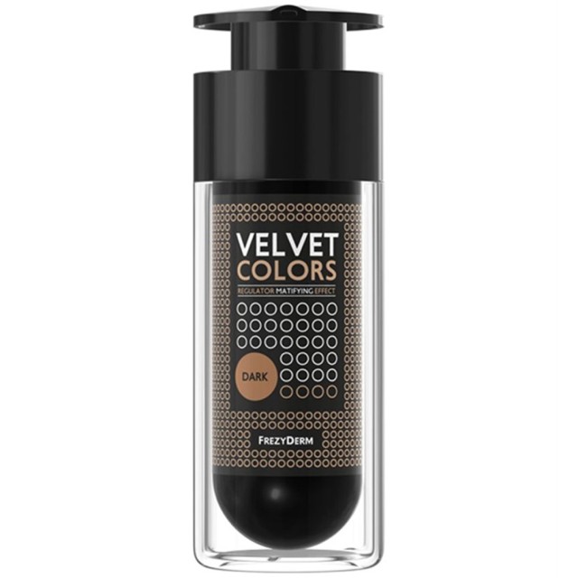 Frezyderm Velvet Colors Make up Regulator Matifying Effect Dark 30ml product photo