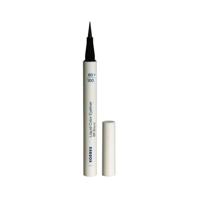 Korres Liquid Color Eyeliner 01 Black 1ml product photo