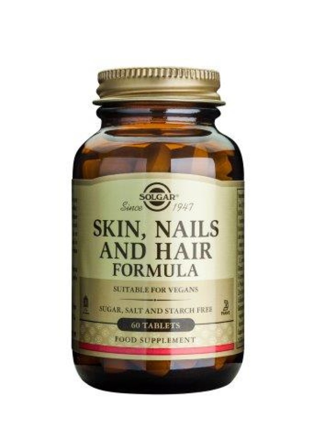 Solgar Skin Nails And Hair Formula 60 Tabs product photo