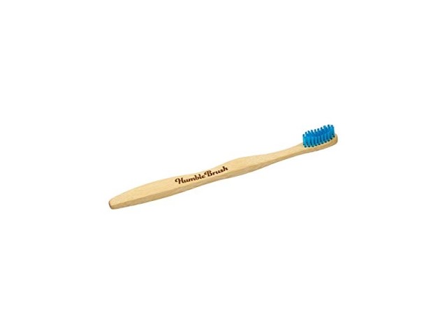 The Humble Co. Toothbrush Bamboo Blue Μπλε Οδοντόβουρτσα Απο Μπαμπού Adult Medium 1 τμχ product photo