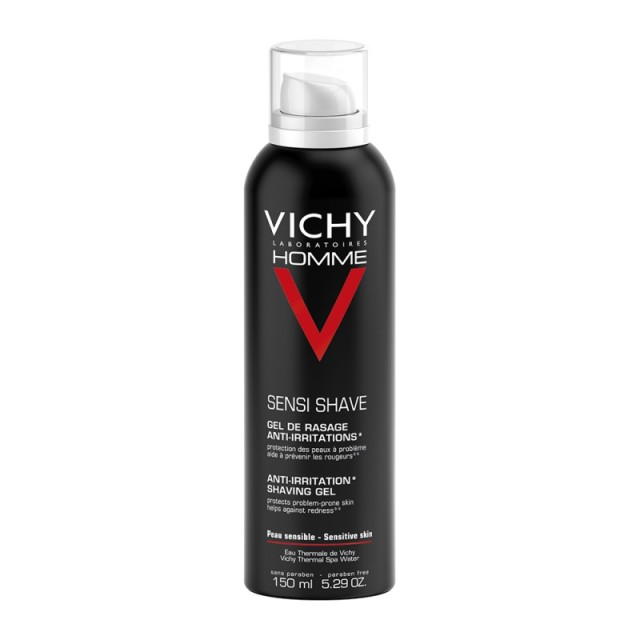 Vichy Homme Αnti-irritation Shaving Gel 150 ml product photo