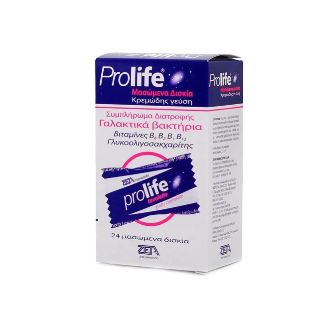 Prolife Chewable Tablets 24 Μασώμενα Δισκία product photo