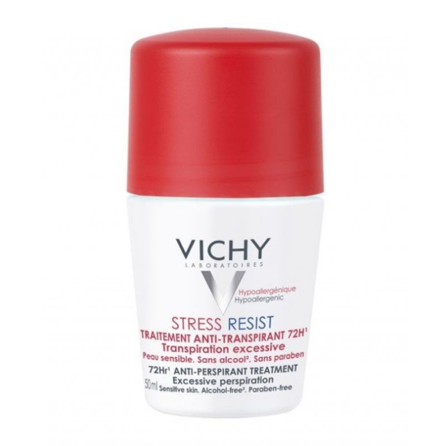 Vichy Deodorant 72h Stress Resist Roll-on 50 ml product photo