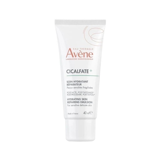 Avene Cicalfate+ Hydrating Skin Repairing Post-Acte, Post-Tatouage Emulsion 40ml product photo