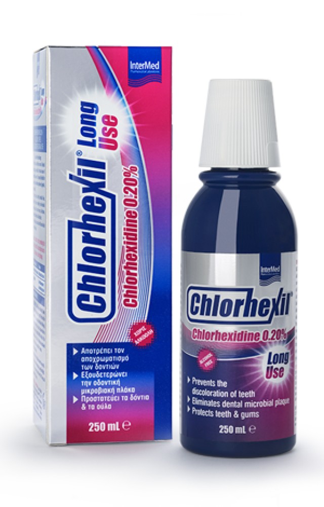 Intermed Chlorhexil 0,20% Mouthwash Long Use 250 ml product photo