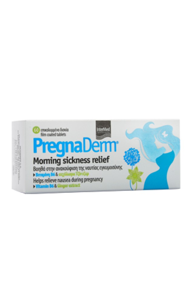 Intermed PregnaDerm Morning Sickness Relief 60 tabs product photo