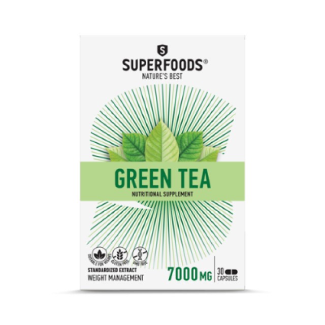 Superfoods Πράσινο Τσαϊ 30 caps product photo