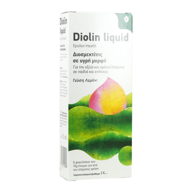 Epsilon Health Diolin Liquid 6 Sachets x 15 ml product photo